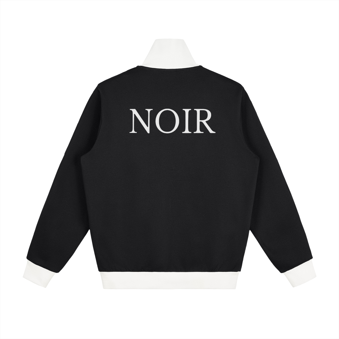 Contrast Side Stripe Fleece Track Jacket