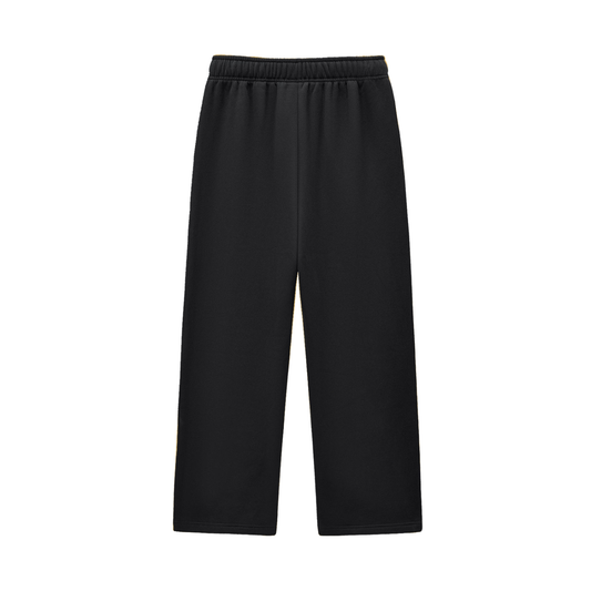 Contrast-Stitched Fleece Sweatpants